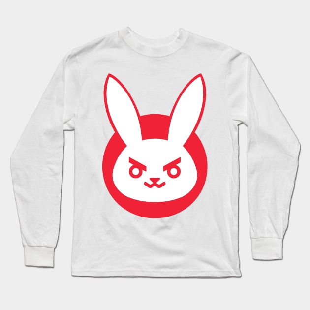 Red Dva Long Sleeve T-Shirt by tachibonbons